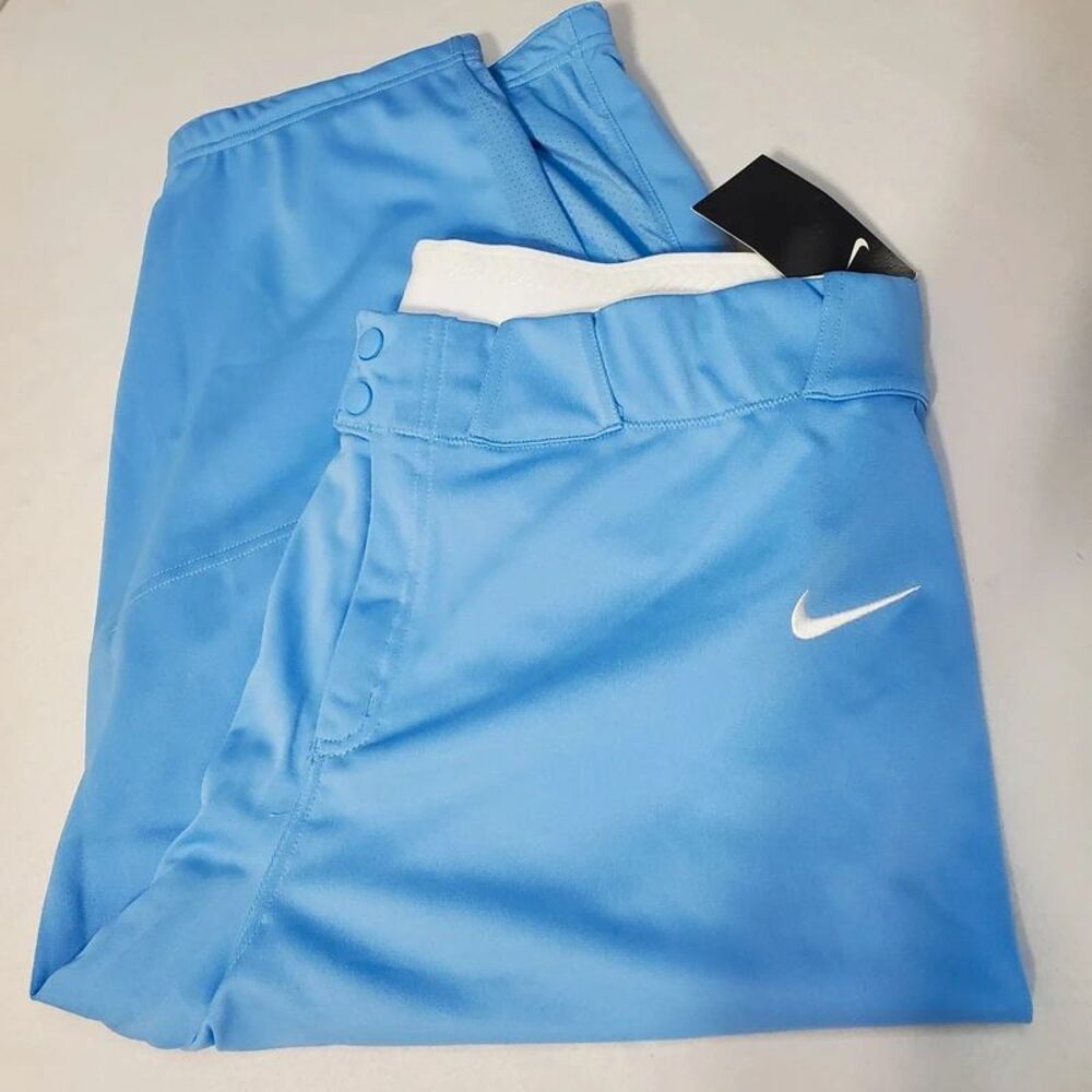 Nike NWT Men's light blue short baseball pants 2XL